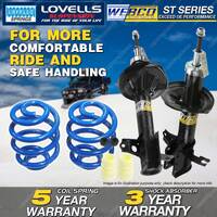 Rear Webco Shock Absorbers Super Low Springs for FORD LASER METEOR KJ KL 94-99