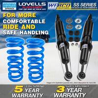 Front Webco Shock Absorbers HD Raised Springs for Hilux SR5 GGN25R KUN26R 4 Cyl