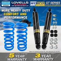 Rear Webco Shock Absorbers Lovells STD Spring for TOYOTA 4 Runner LN/RN130 Wagon