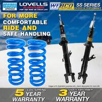 Front Webco Shock Absorbers Raised Springs for FORD TERRITORY SX SY 2WD 04-07