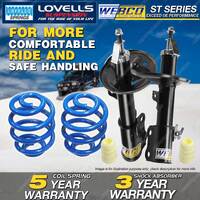 Front Webco Shock Absorbers Lovells Sport Low Spring for LEXUS ES300 MCV20 MCV21