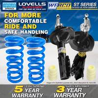 Front Webco Shock Absorbers Lovells STD Springs for MAZDA 323 BA1 Protege