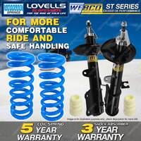 Rear Webco Shock Absorbers Lovells STD Springs for TOYOTA COROLLA AE90 AE92 AE93