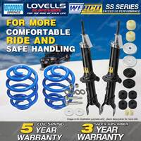 Front Webco Shock Absorbers Sport Low Springs for FORD Falcon AU Ute XR6 XR8