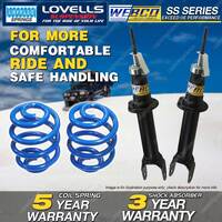 Front Webco Shock Absorbers Sport Low Springs for FORD Falcon BF II Sedan Wagon