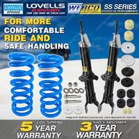 Front Webco Shock Absorbers Lovells STD Springs for FORD Falcon AU 98-2003
