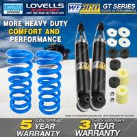 Rear Webco Shock Absorbers Raised Springs for FORD Falcon XE XF Sedan S Pack