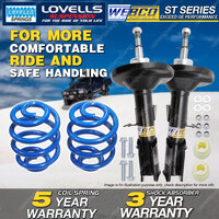 Front Webco Shock Absorbers Super Low Springs for Commodore VR VS Sedan w/FE2