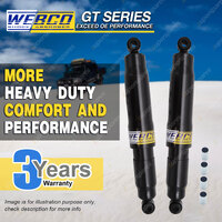 Pair Rear Webco HD Pro Shock Absorber for FORD BRONCO 4WD With std susp S/Wagon