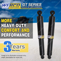 Pair Rear Webco HD Pro Shock Absorbers for FORD COURIER PG PH 4WD Ute 02-06