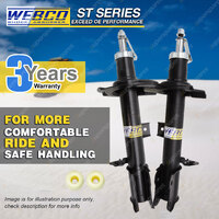 Pair Front Webco Pro Strut Shock Absorbers for FORD ESCAPE ZB 4WD S/Wagon 04-06