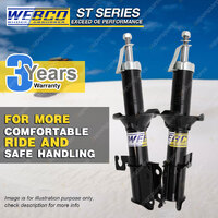 Front Webco Pro Shock Absorbers for FORD FESTIVA WB WD WF Hatch excl WB WD ABS