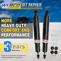 Rear Webco HD Pro Shock Absorbers for FORD MAVERICK DA Y60 Leaf susp Cab Ute