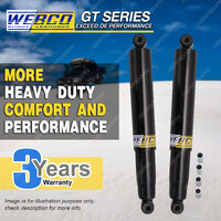 Rear Raise Webco HD Pro Shock Absorbers for TOYOTA HILUX 2WD LN50 YN50 Ute 83-88