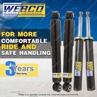 Front + Rear Webco ProE Shock Absorbers for HOLDEN COMMODORE UTE VG Ute 90-93