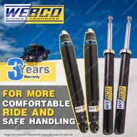 Front + Rear Webco Elite Shock Absorbers for VOLVO 240 260 SERIES Turbo GT GLT