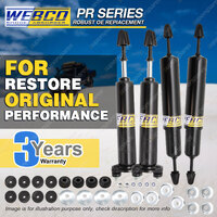 Front + Rear Webco Pro Shock Absorbers for NISSAN XFN UTE DX ST 4.1 88-92