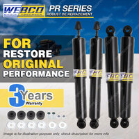 Front + Rear Webco Pro Shock Absorbers for HOLDEN DROVER All models 4WD 85-87