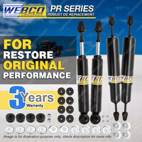 Front Rear Webco Pro Shock Absorber for MAZDA B SERIES UTE B1600 B1800 B2000 2WD