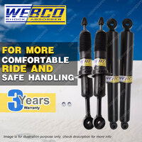 Front + Rear Webco HD Pro Shock Absorbers for FORD RANGER 2.5 3.0 4WD 11-18