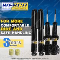 Front + Rear Webco Elite Shock Absorbers for FORD TRANSIT All Ute & Van 91-01