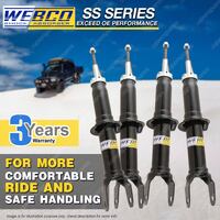 Front + Rear Webco Max Shock Absorber for HONDA ACCORD CB1 CB3 CC7 CE9 16v Sedan