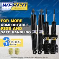 Front Rear Webco Elite Shock Absorbers for KIA PREGIO KNCTB24 2.7 Diesel Van