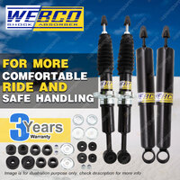 Front + Rear Webco HD Pro Shock Absorbers for TOYOTA SURF LN185 KZN185 4WD Wagon