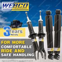 Front + Rear Webco ProE Shock Absorbers for TOYOTA HILUX 2WD Coiled front Ute