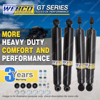 Front Rear Extra Raised Webco HD Pro Shock Absorbers for LANDCRUISER FJ HJ 60 61