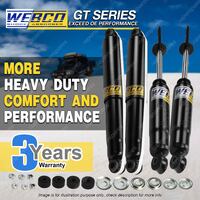 Front + Rear Webco HD Pro Shock Absorbers for NISSAN NAVARA D22 4WD Ute 97-on