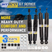 Front + Rear Webco HD Pro Shock Absorbers for HOLDEN FRONTERA UES All 4WD Wagon