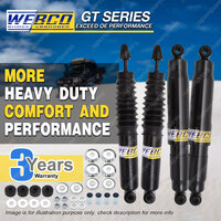 Front Rear Webco HD Pro Shock Absorbers for NISSAN PATHFINDER WD21 4WD Wagon