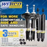 Front Rear Webco HD Pro Shock Absorbers for COMMODORE SEDAN VR VS beam rear axle