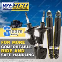 Front Rear Webco Ultra Shock Absorbers for HOLDEN BARINA XC Hatch incl GSI