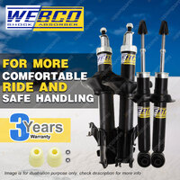 Front Rear Webco Pro Shock Absorbers for NISSAN PULSAR N15 Sedan Hatch SSS ABS