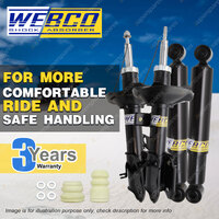 Front Rear Webco HD Shock Absorbers for NISSAN PATHFINDER R50 3.3 RX ST TI 4WD