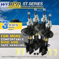 Front Rear Webco Shock Absorbers for HOLDEN NOVA LG all models Oct-94-Apr-97