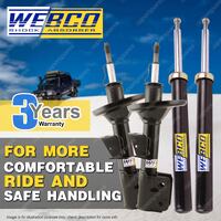 Front + Rear Webco Shock Absorbers for FORD FOCUS LW 1.6 2.0 2011-2015