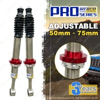 Front Adjustable 2-3 Inch Shock Absorbers for GWM Great Wall Cannon 2020-on