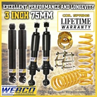 3 Inch 75mm Easy Lift Kit King Springs Extended Shackle for Nissan Navara D40