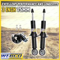 3" 75mm Front Webco Shock Absorbers Strut Spacers for Ford Ranger PX3 2018-2022