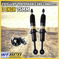 75mm Front Webco Shock Absorbers Strut Spacer for Ford Ranger PX1 PX2 Everest UA