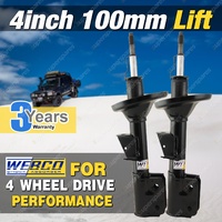 4" 100mm Lift Webco Front Shock Absorbers for SUZUKI VITARA GRAND VITARA JB JT 05-on