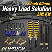 50mm Lift Kit EFS Leaf Constant HD Load Option for Nissan Navara D40 STX550