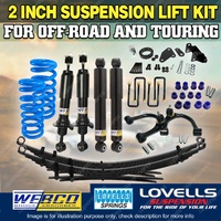 50mm Webco RAW Lovells Suspension Lift Kit Diff Drop for Ford Ranger PX 12-18