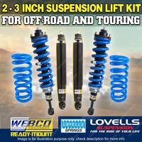 2"-3" Adjustable Lift Kit Pre-Assembled Lovells Coil for Nissan Navara NP300 D23