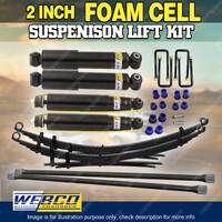 2" Lift Kit Foam Cell Raw Torsion Bar Leaf Spring for Holden Rodeo TFS R7 R9