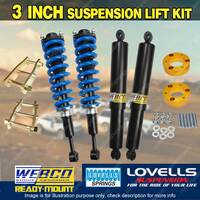 3 Inch 75mm Pre Assembly Easy Lift Kit Lovells Coil for Isuzu D-max 20-on