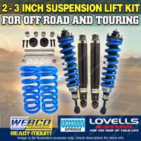 2" - 3" Pre Assembled Lift Kit Diff Drop Kit Coil for Toyota Fortuner GUN156